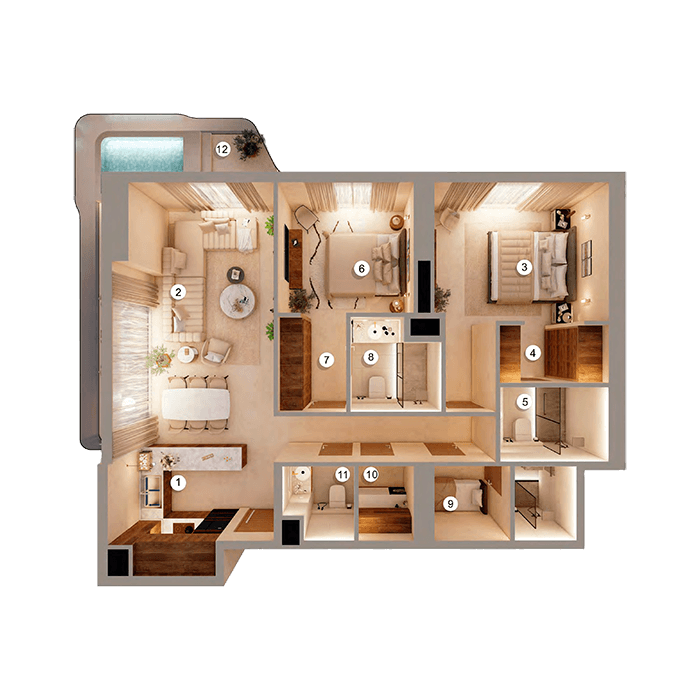 Tivanno на островах Dubai Islands, Дубай | Tivanno by AYS Developers